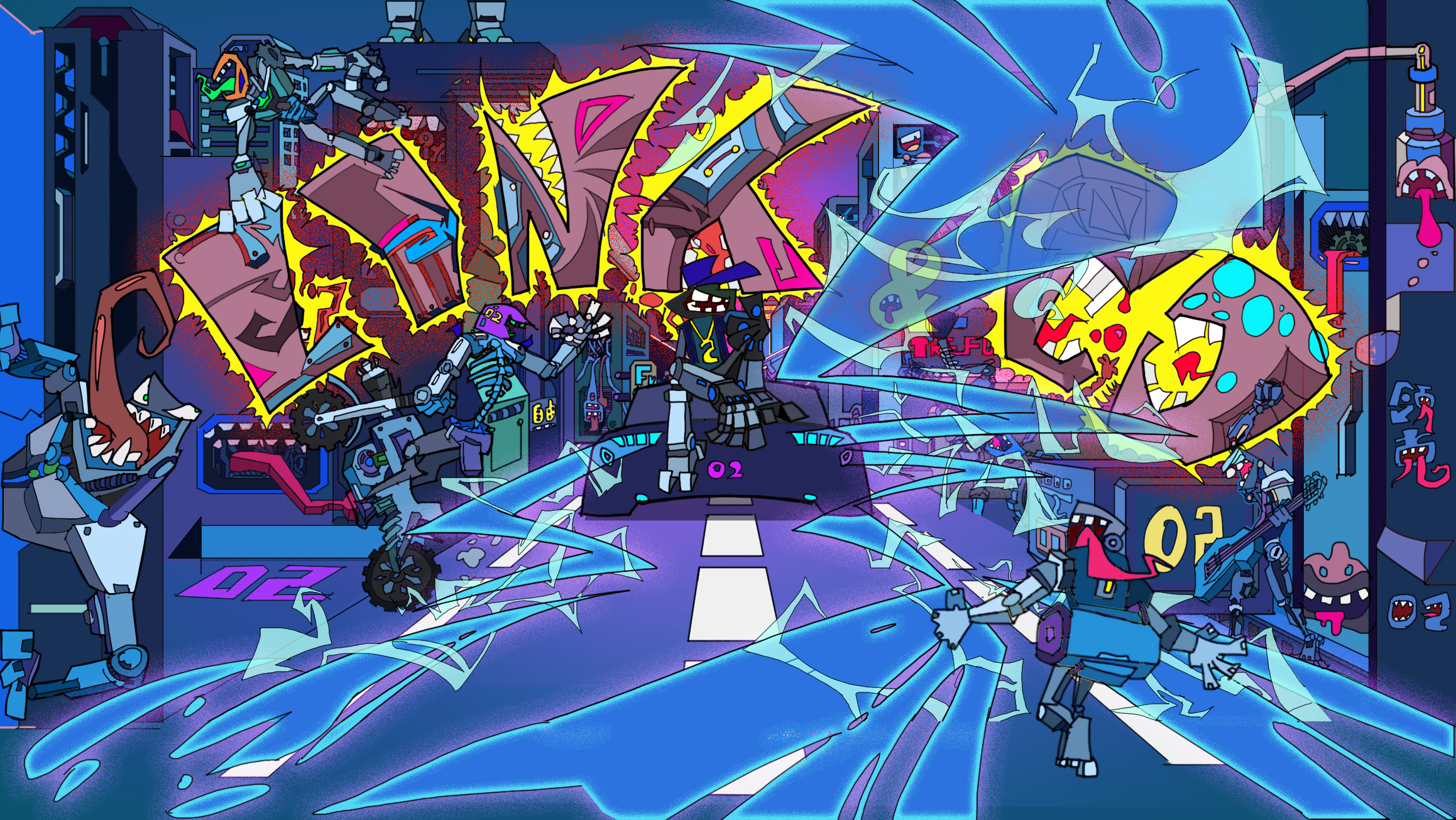 出发-领克02车机壁纸设计