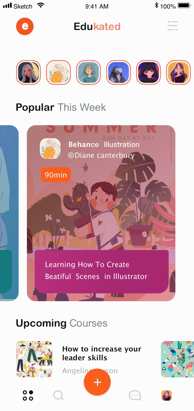 概念app（图ZMjIyNzY1NTMy） - 动效设计 - 站酷设计师董小抠原创素材 - 站酷ZCOOL