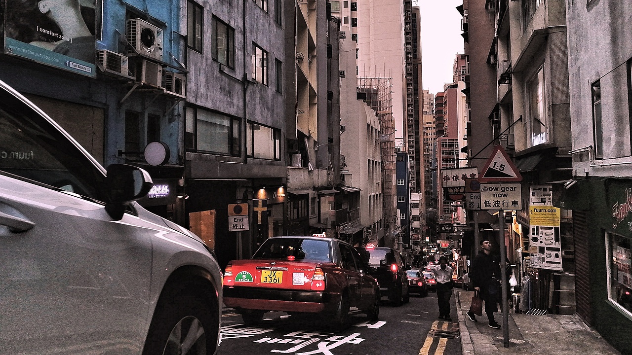 香港市井——挤