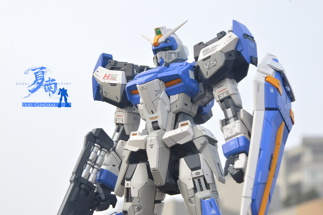 1:100 MG 决斗高达+GK改件（图ZMTAzNDkzMzYw） - 手办/模玩 - 站酷设计师一夏南一原创素材 - 站酷ZCOOL