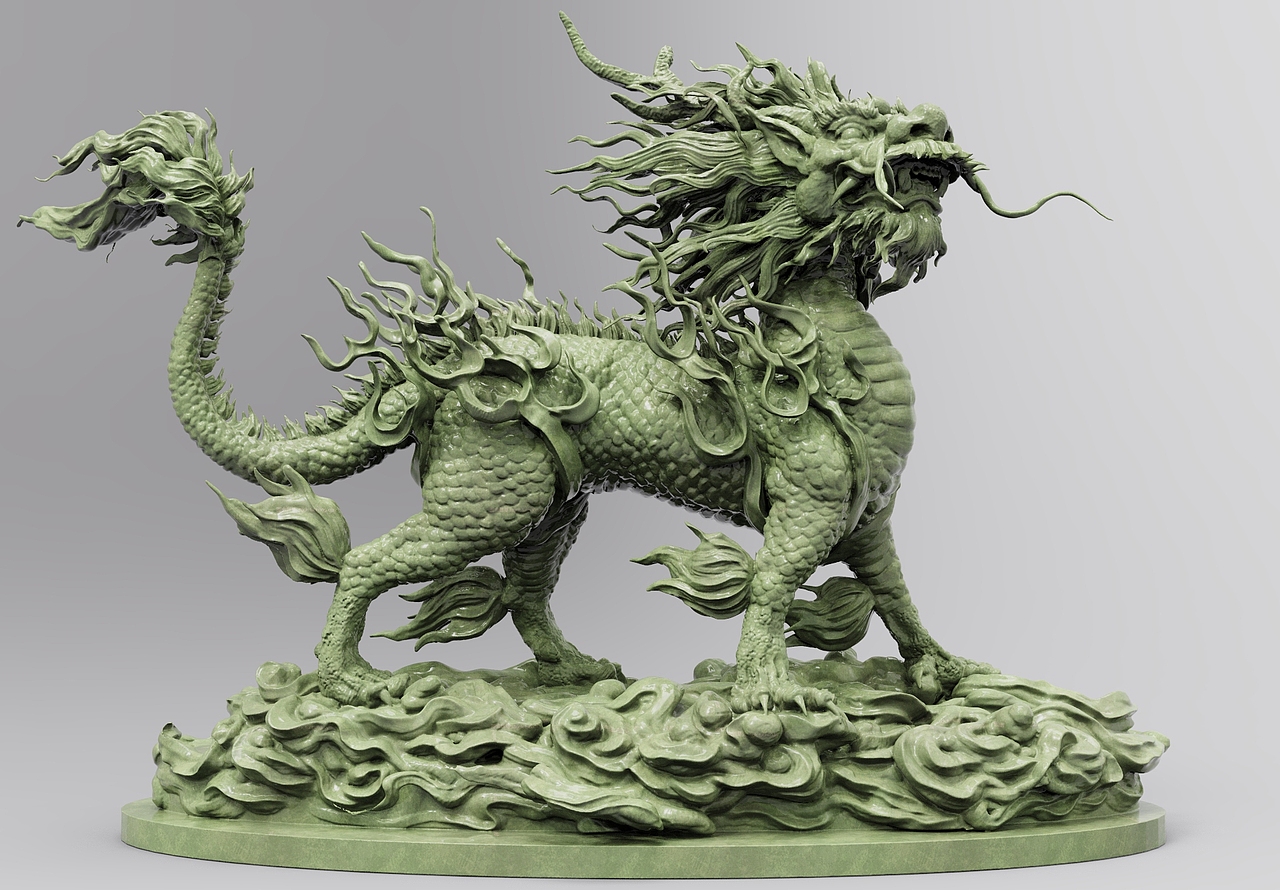 分享收藏标签麒麟zbrush3d模型作品信息创作时间2020/04/02收录收藏夹