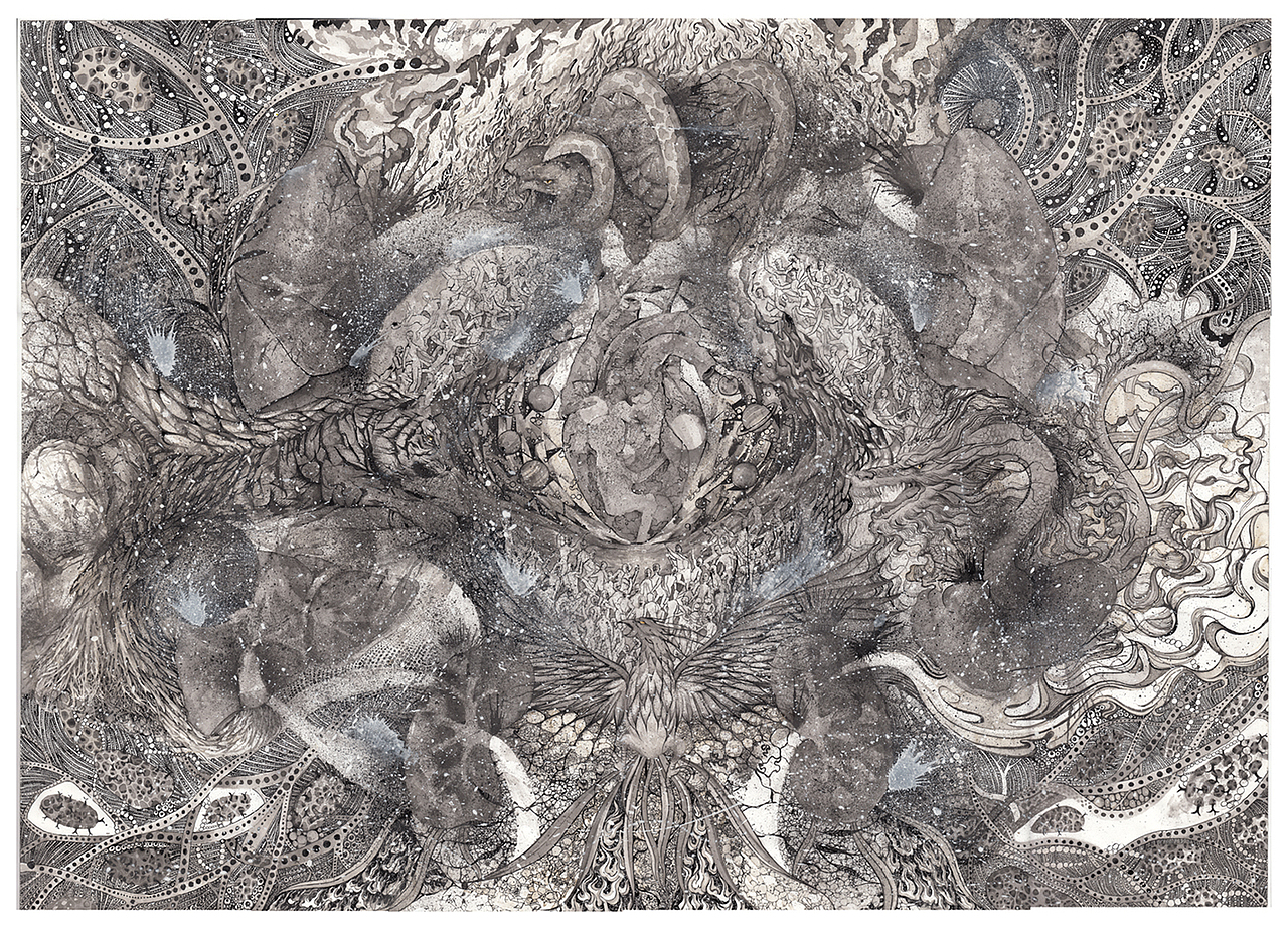 五行四象图《临界生命力》