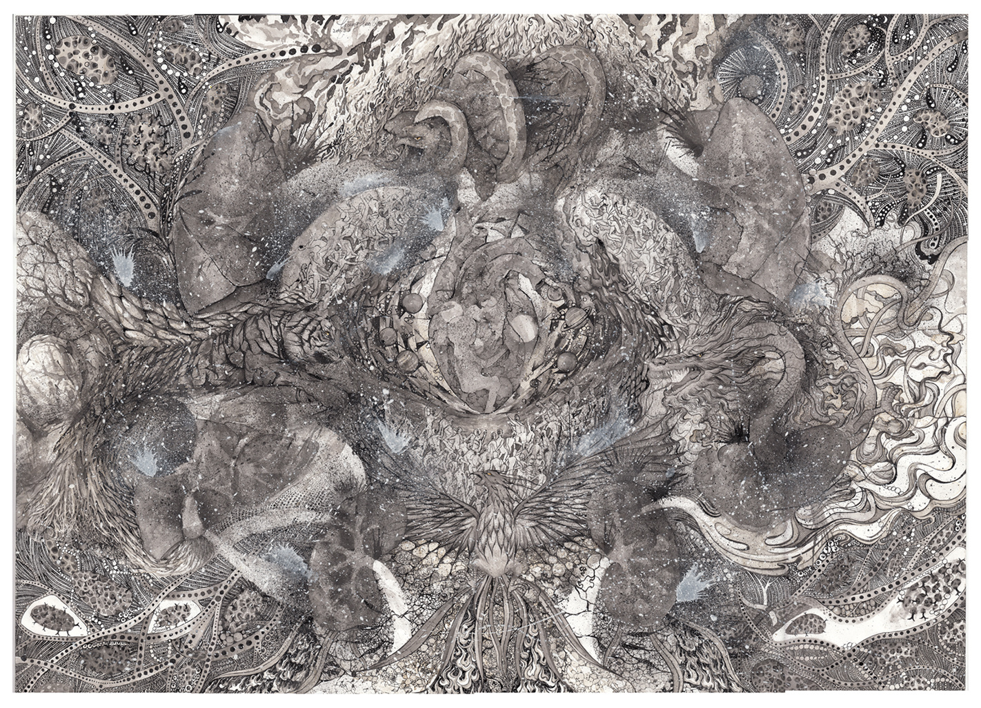 五行四象图《临界生命力》