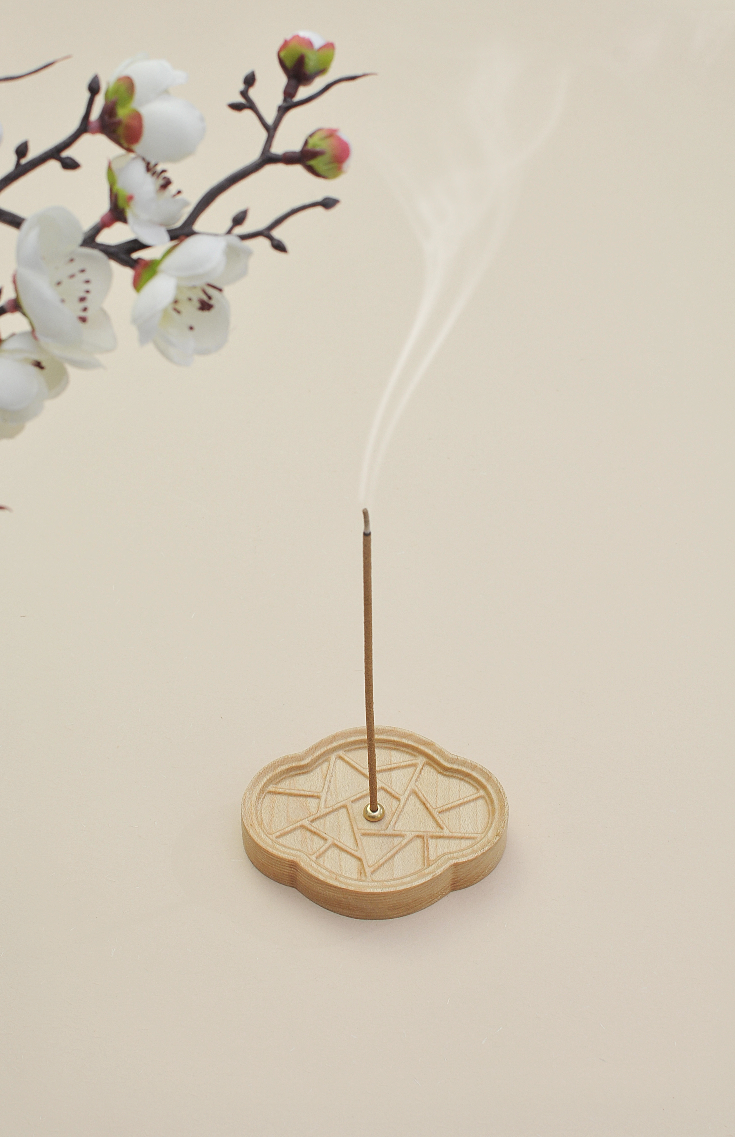 《莲》香插——木雕|手工艺|工艺品设计|DIY玩创艺 - 原创作品 - 站酷 (ZCOOL)