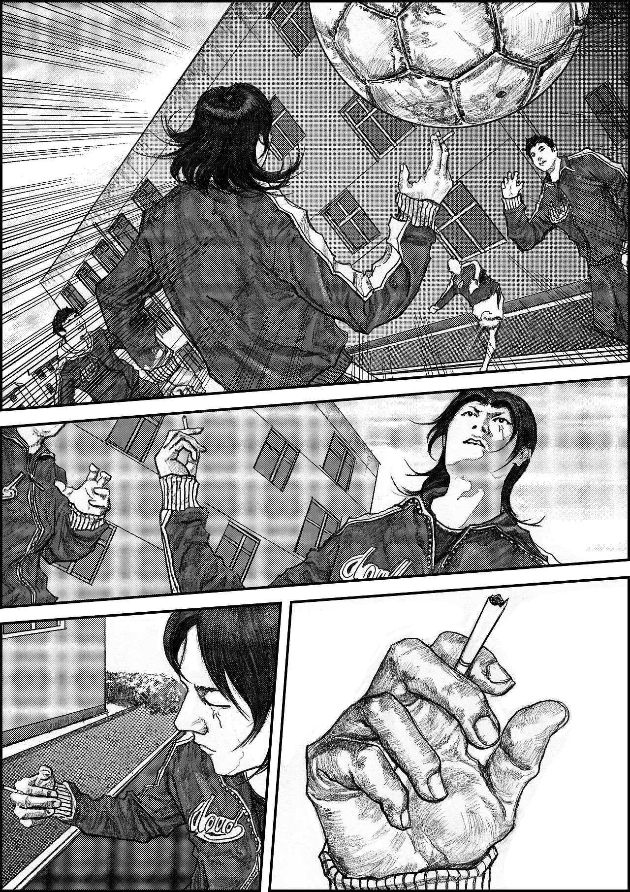 原创热血少年漫画为梦想《冲锋》启航篇(图ZODMzNjE2MA==) - 商业插画 - 站酷设计师左手韩原创素材 - 站酷ZCOOL