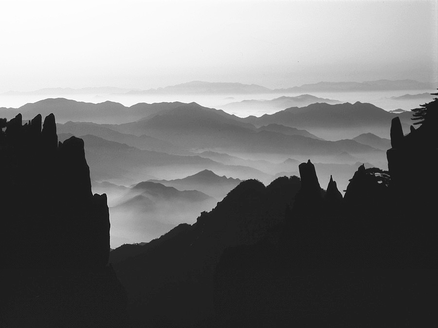 黄山徽州各时期胶片摄影