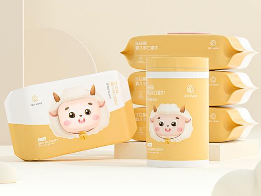 QIN湿巾品牌包装项目设计