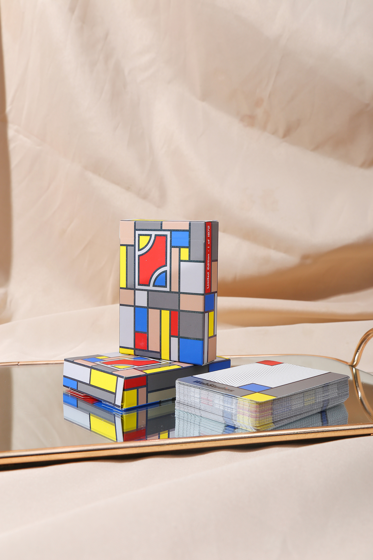 “静物”系列 花切扑克纸牌 峦级 蒙德里安 克莱因蓝