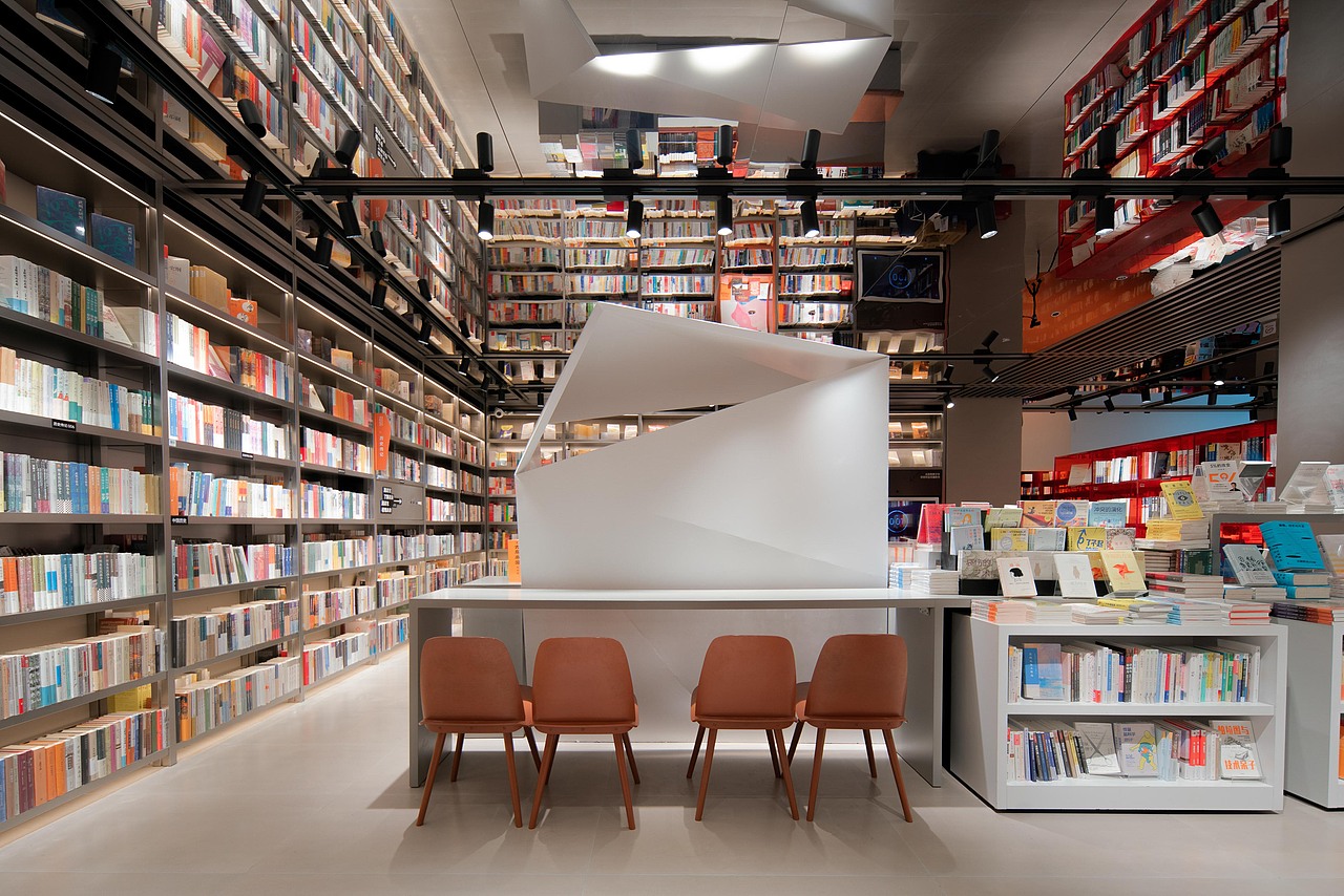 室内空间 南宁新华书店（图ZMzQ3MDkxNDU2） - 环境/建筑摄影 - 站酷设计师建筑空间摄影AN原创素材 - 站酷ZCOOL