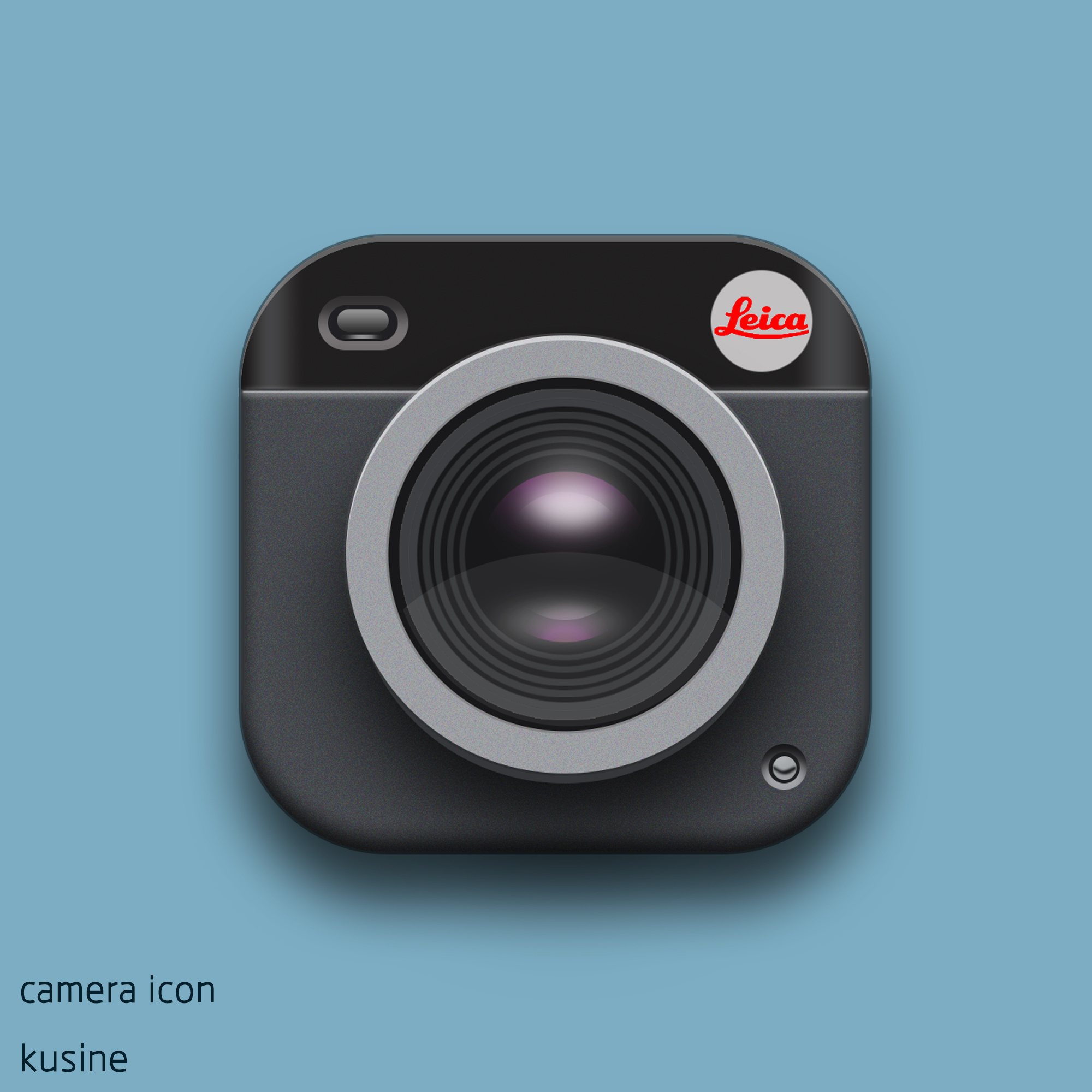 camera icon 临摹练习