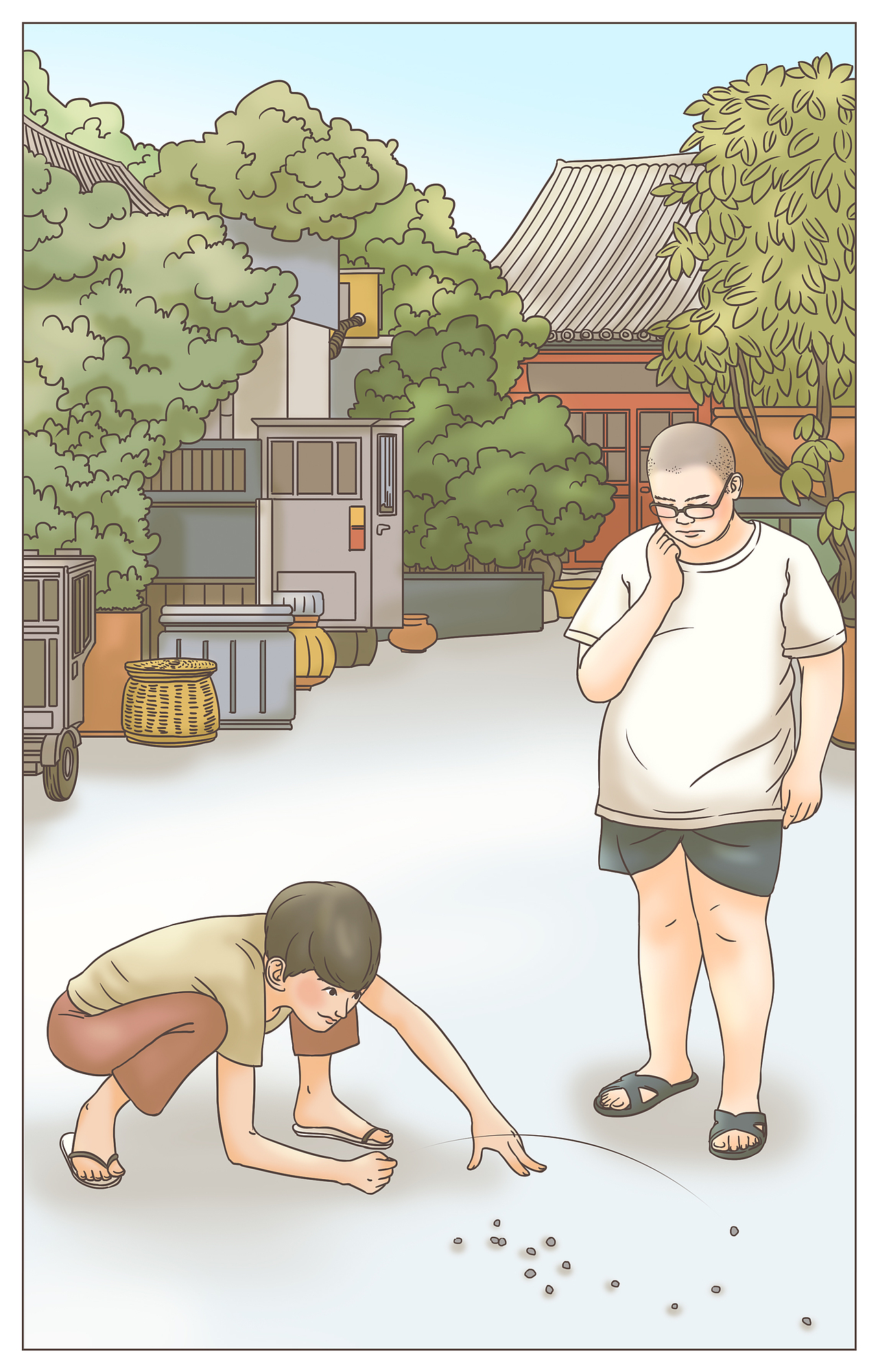 《胖子和瘦子》