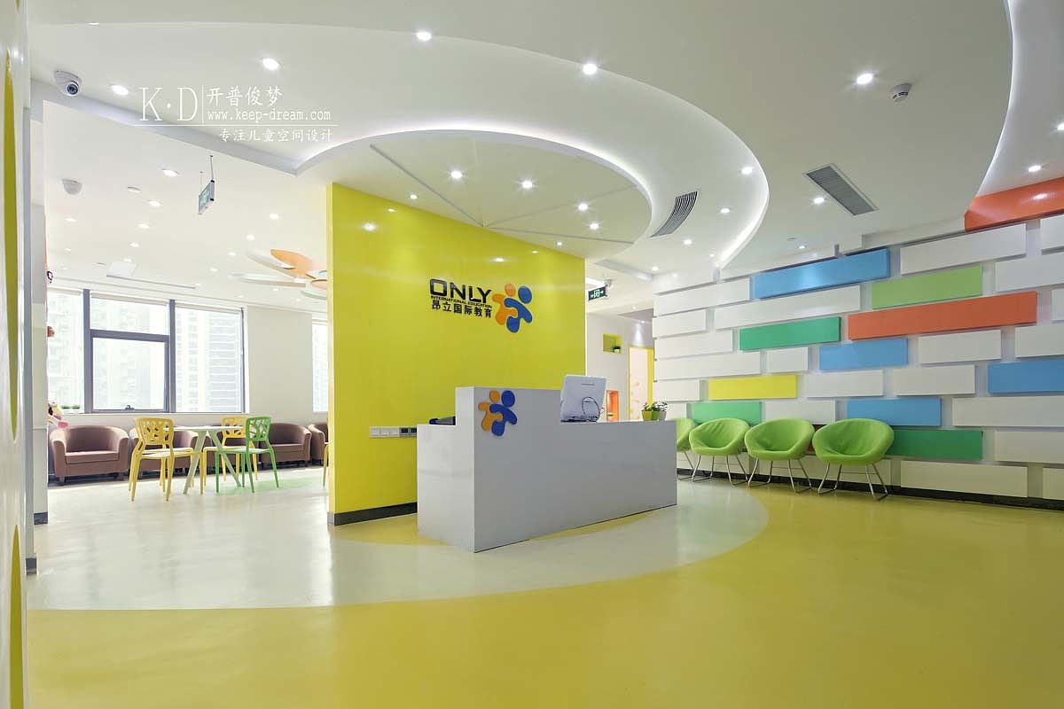 盒子里的糖果——国际儿童教育培训学校设计（图ZMTEwMjYzMTI4） - 家装设计 - 站酷设计师keepdream原创素材 - 站酷ZCOOL