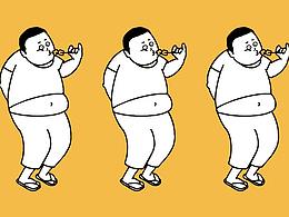 炸小明五花肉炸串铺，不会跳舞的胖子不是好IP