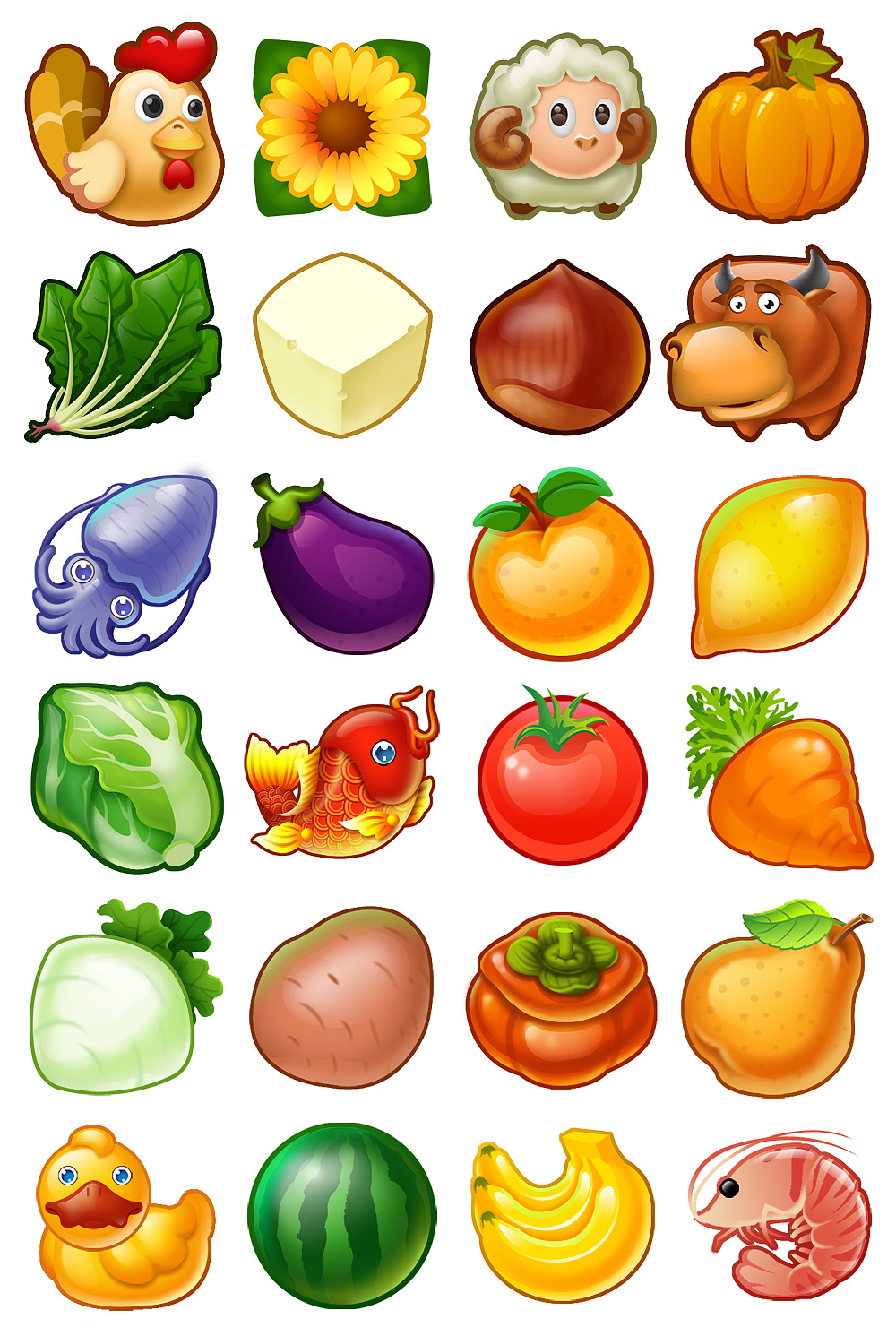 做的一款小游戏美术