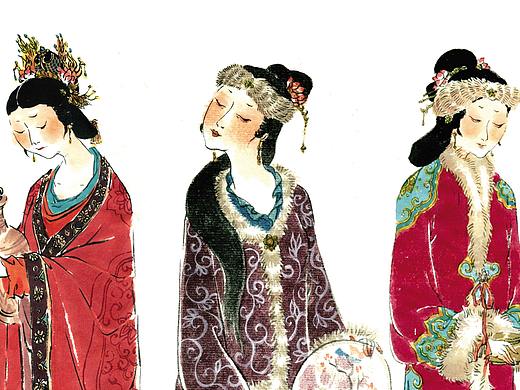 水墨造像 丨 金瓶集艳四十图