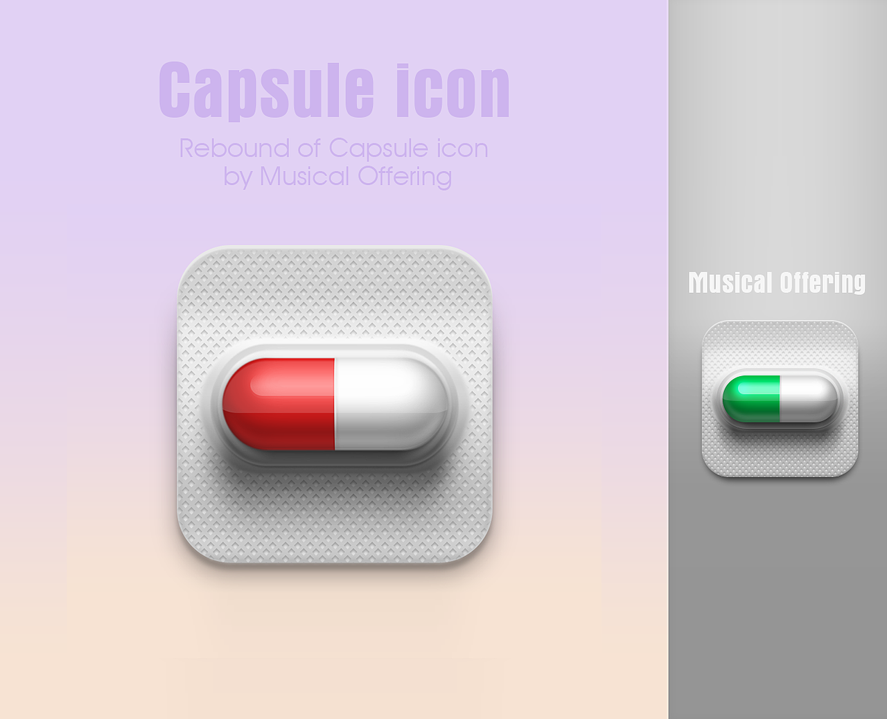 Capsule Icon质感胶囊一枚！（图ZMTc1MzgxNDQ=） - 图标 - 站酷设计师柏拉兔原创素材 - 站酷ZCOOL