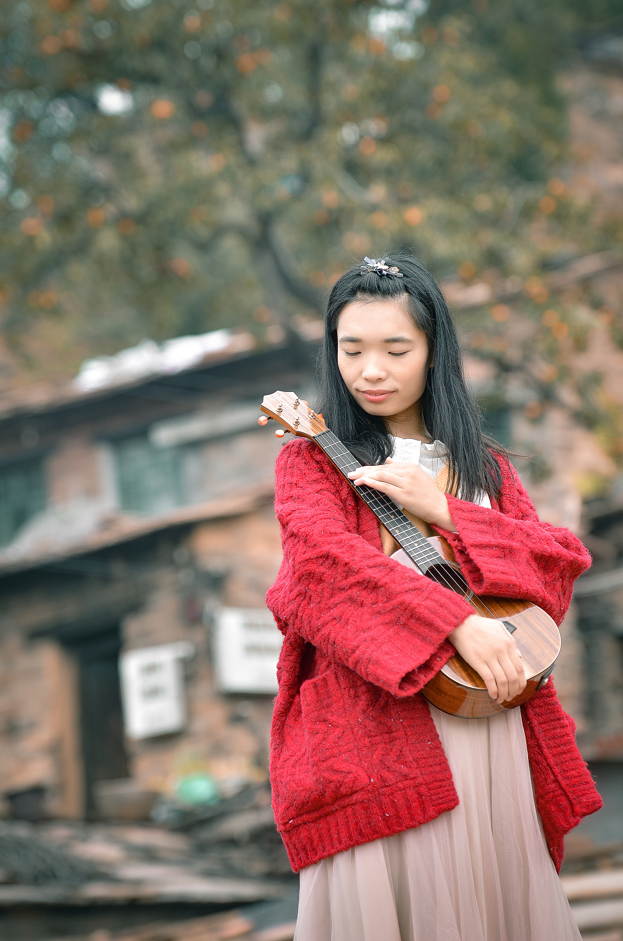 人像摄影《清新民谣风》