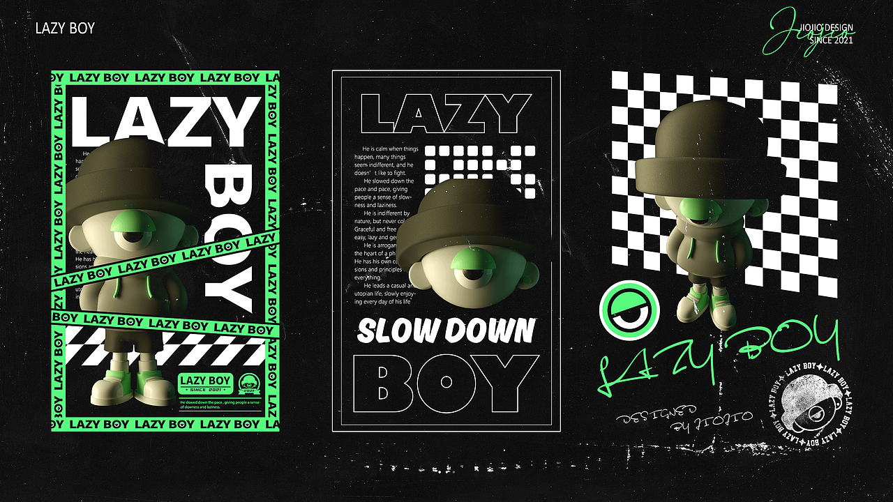 《LAZY BOY》个人IP作品集(图ZMjc5Njc3Nzg4) - IP形象 - 站酷设计师JIOJIO焦焦原创素材 - 站酷ZCOOL