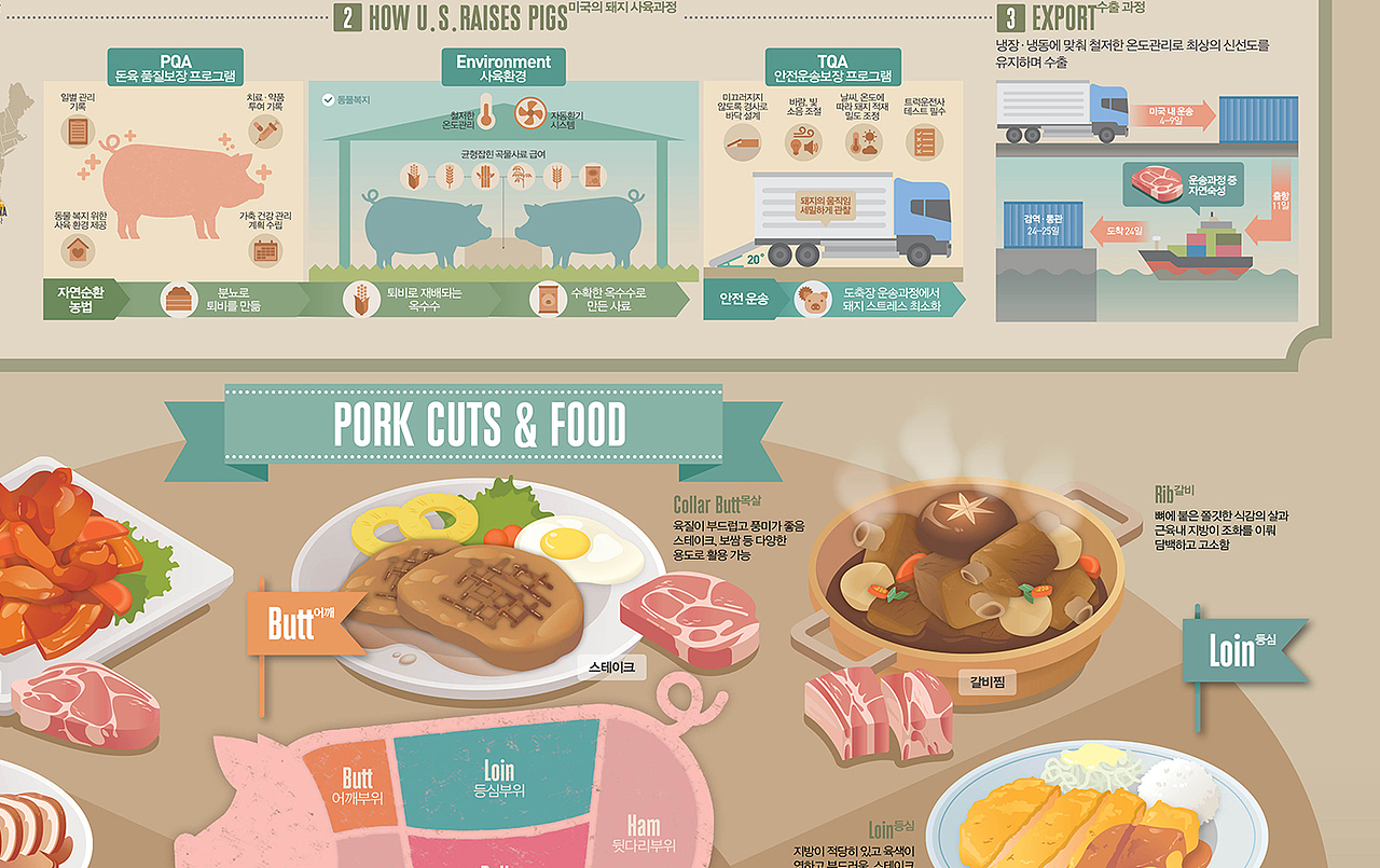 2020_01_猪肉_Pork【信息图表】（图ZMTk1MzAwMjE2） - 信息图表 - 站酷设计师203_信息图表_Lab原创素材 - 站酷ZCOOL