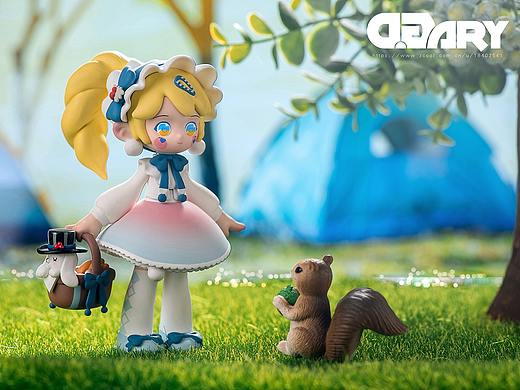 SIMONTOYS | 晴晴子郊游系列造型手办拍摄
