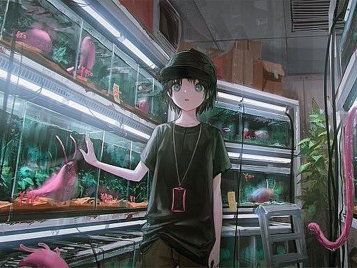 原画丨插画设计丨日本插画师 れおえん(reoenl)—王氏教育集团