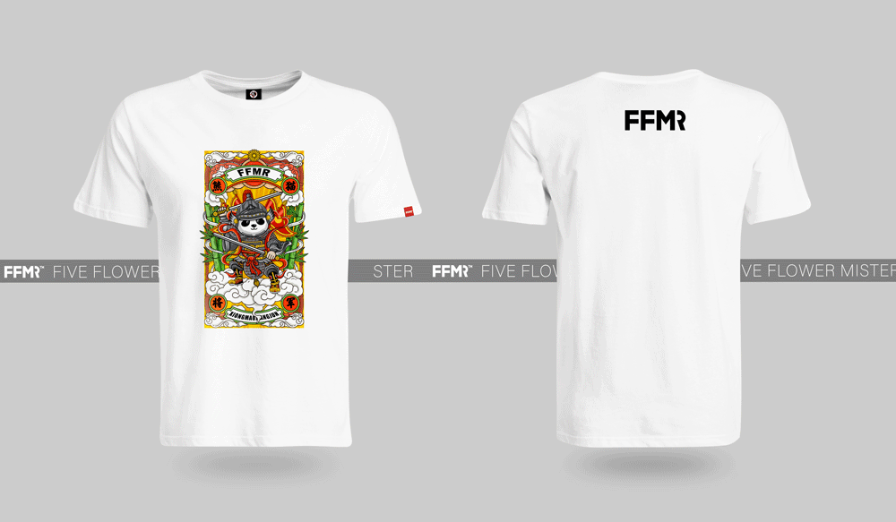 五花先森FFMR-潮牌潮流矢量插画