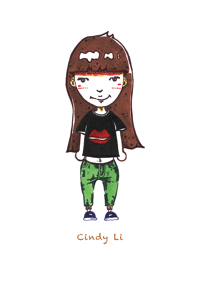 ［一涂］人物小插画（图ZMjE1NDQ4MjQ=） - 创作习作 - 站酷设计师于_于羚原创素材 - 站酷ZCOOL