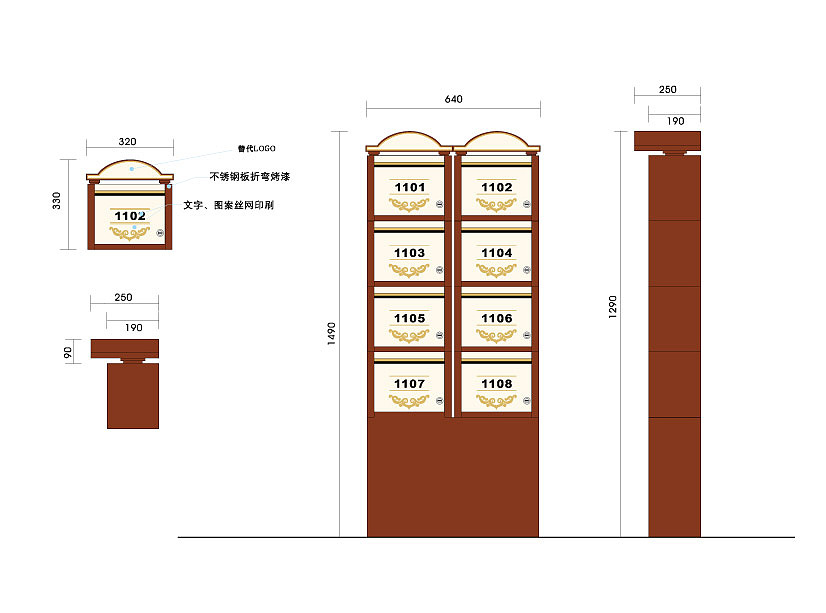 地产项目产品VI导视（图ZNzI1NTUyODA=） - 品牌 - 站酷设计师天龙可米原创素材 - 站酷ZCOOL