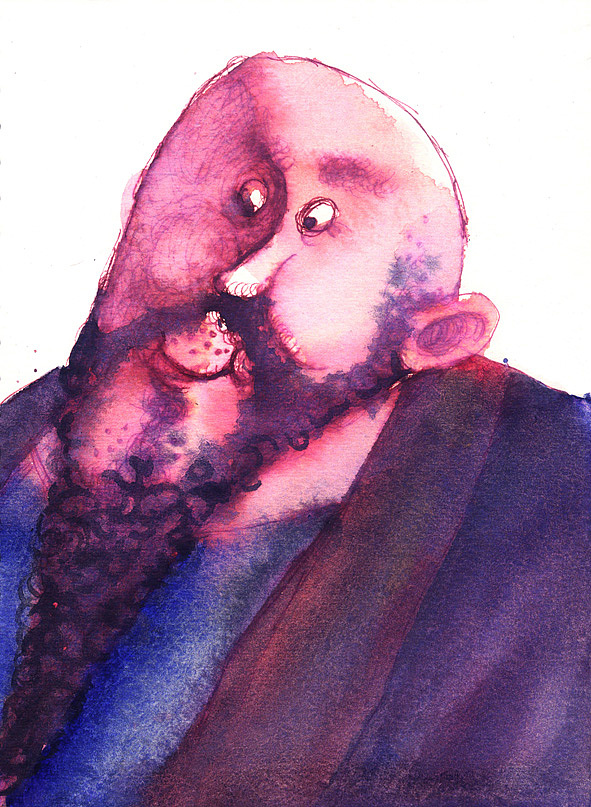 肥胖一族（一）（图ZMTM2MzQ2ODI0） - 新锐潮流插画 - 站酷设计师尹成伟的艺术故事原创素材 - 站酷ZCOOL