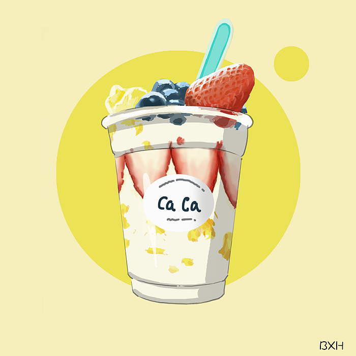 夏日冰饮（图ZMjA1Nzc3NDky） - 创作习作 - 站酷设计师白小淮原创素材 - 站酷ZCOOL