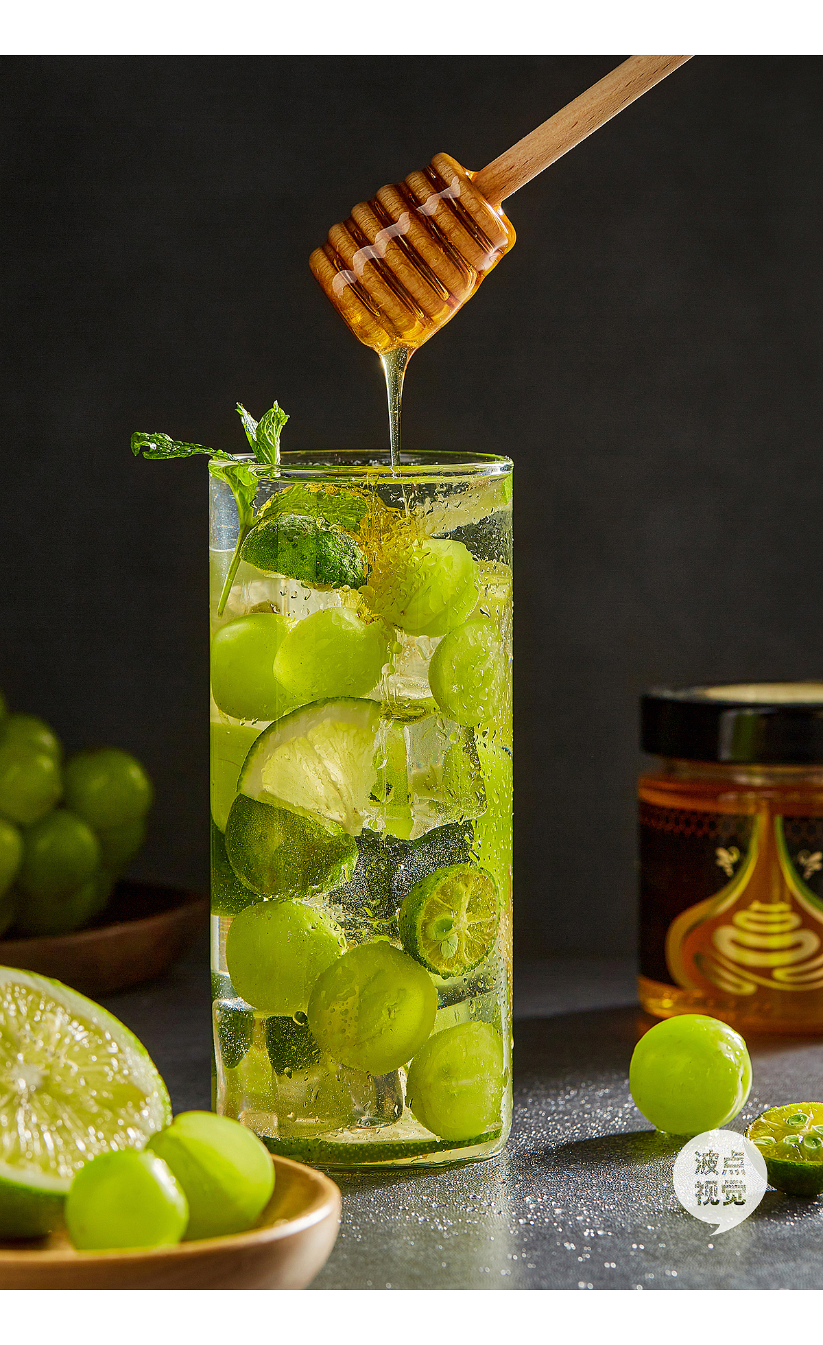 进口蜂蜜产品拍摄