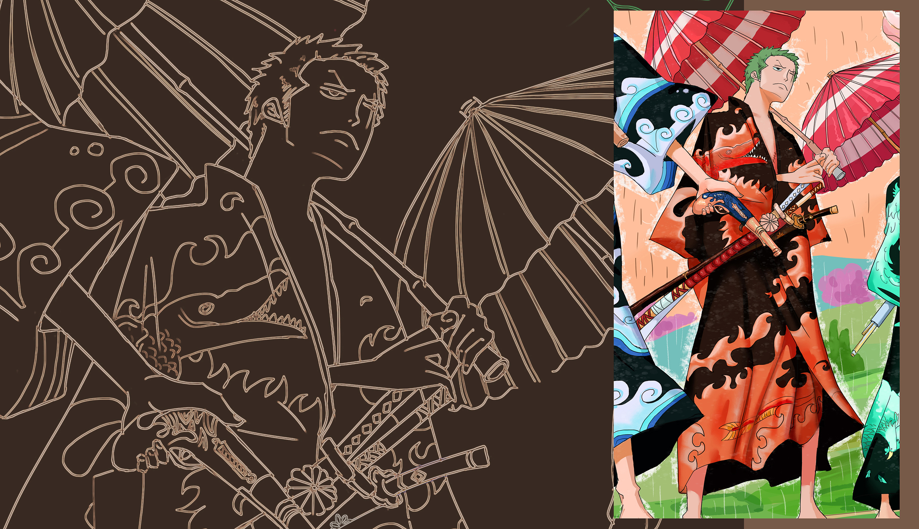 海贼王插画练习