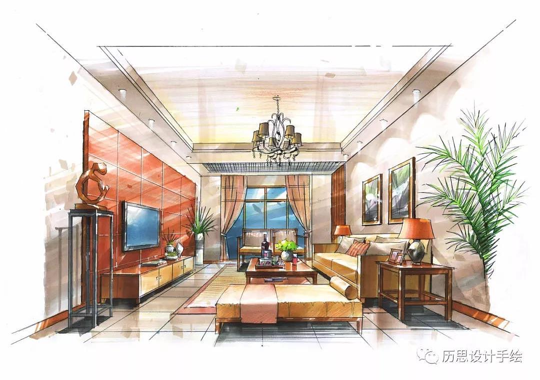 设计手绘教育培训  | 建筑丶景观丶室内丶写生作品赏析