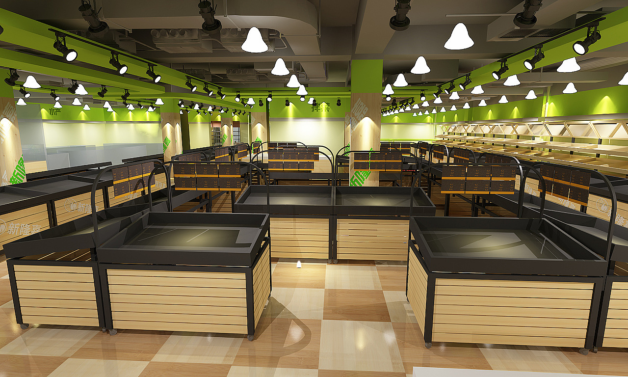 昆明生鲜超市设计/农贸市场整体规划/菜市场设计公司