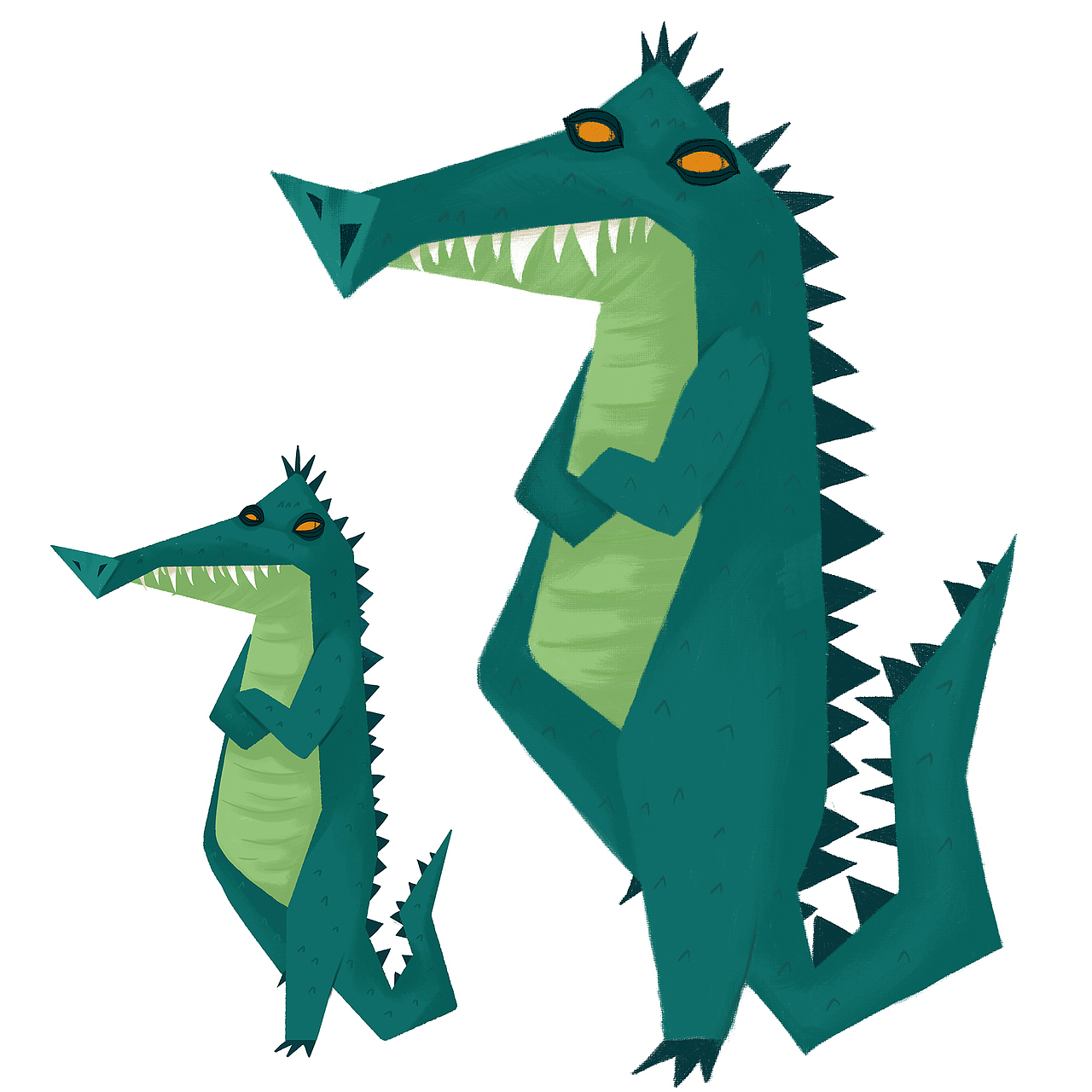 扁平插画《动物》