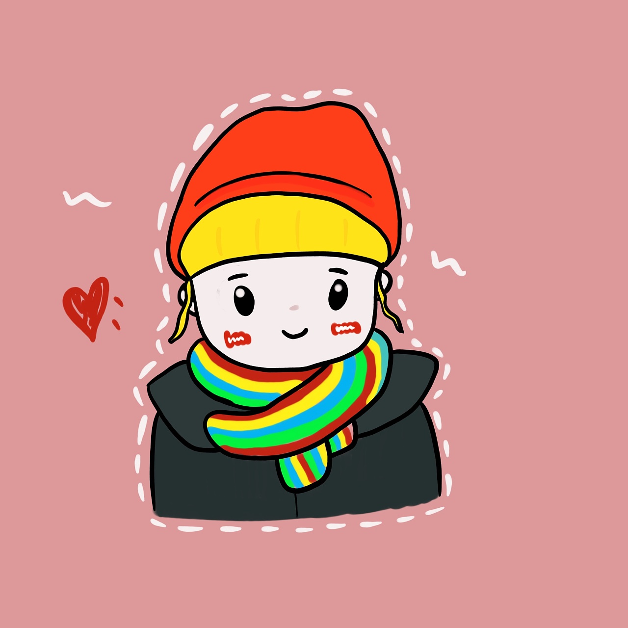 卡通人头|插画|创作习作|可爱小顾 - 原创作品 - 站酷 (zcool)