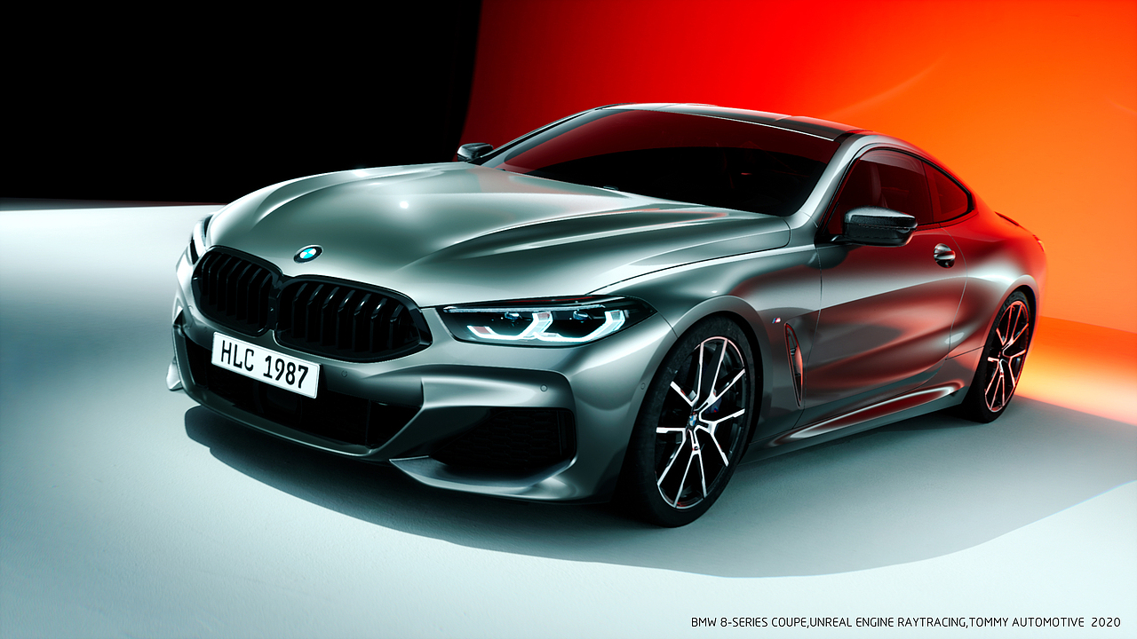 BMW M850 UE4 Raytracing
