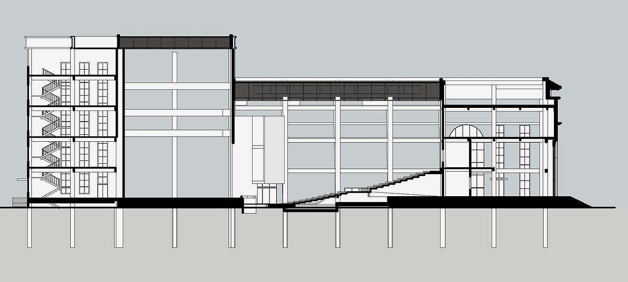 吴堡大剧院设计