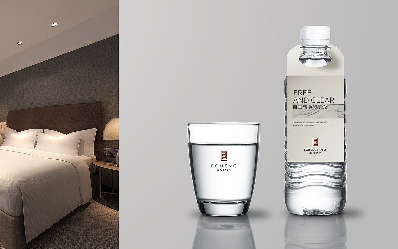 怡程酒店logo设计和酒店vi设计欣赏