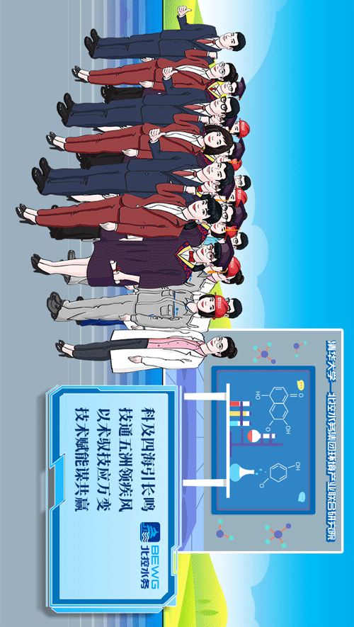 北控水务集团国庆节微信推广长图