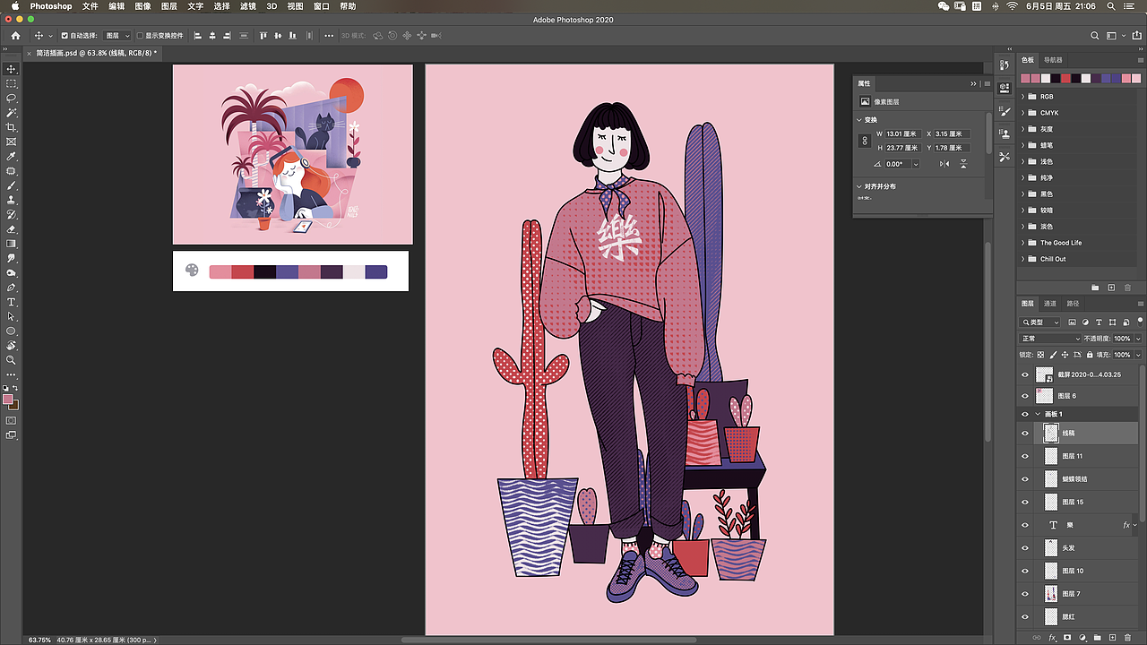 欧式简洁插画风格习作（图ZMjEwNjYyNjIw） - 创作习作 - 站酷设计师AllanXu3000原创素材 - 站酷ZCOOL