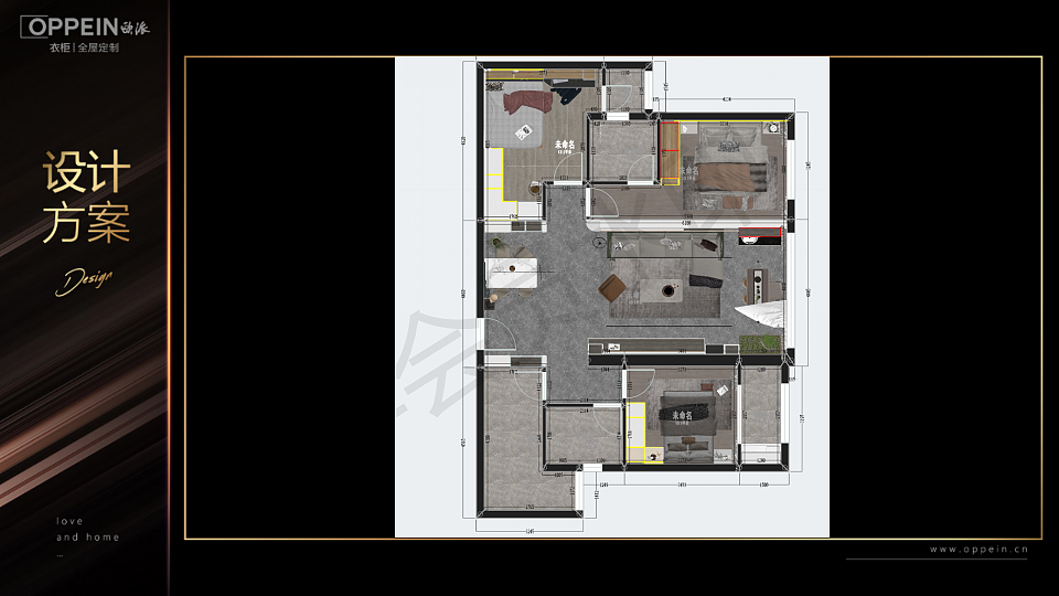 海景湾126户型现代风格