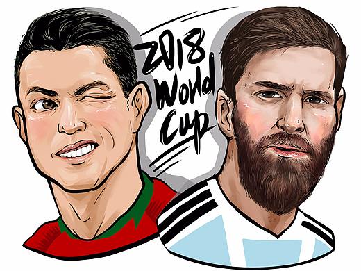 2018世界杯 Amy手绘第二波