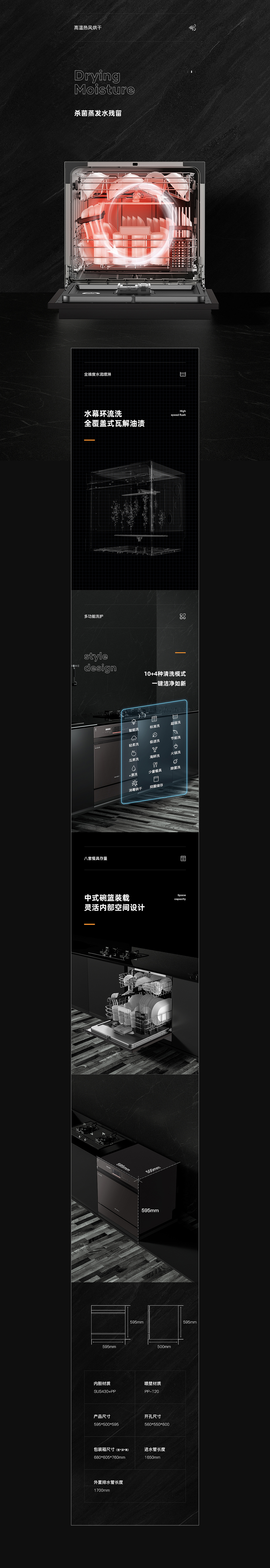 美的家电详情视觉分享（图ZMjA0NDY3MzY0） - 电商 - 站酷设计师松鼠跃动战略咨询原创素材 - 站酷ZCOOL