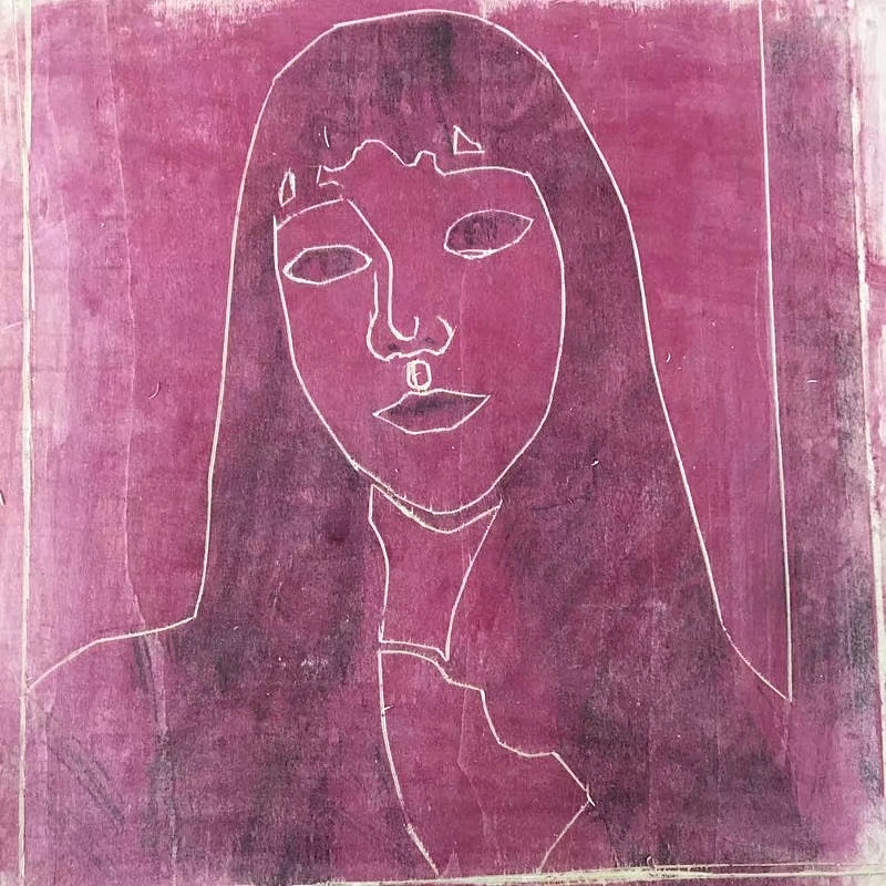 油墨版畫（圖ZMTIyMTg3NDY4） - 創(chuàng)作習作 - 站酷設計師_L1UJ1NG原創(chuàng)素材 - 站酷ZCOOL