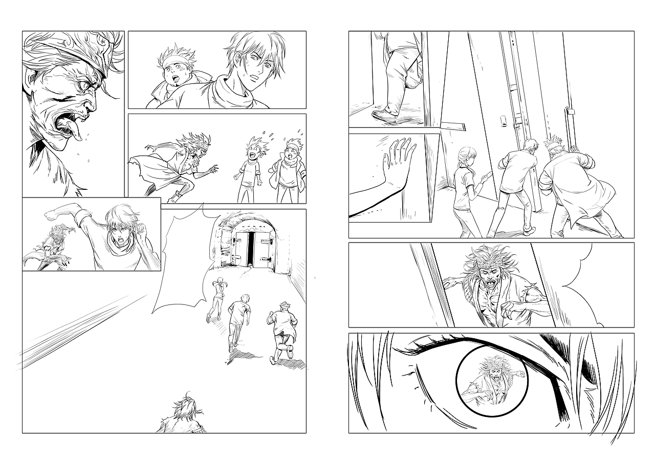 《鬼吹灯》漫画版(图ZODg3NzAxMDg=) - 中/长篇漫画 - 站酷设计师董绍华原创素材 - 站酷ZCOOL