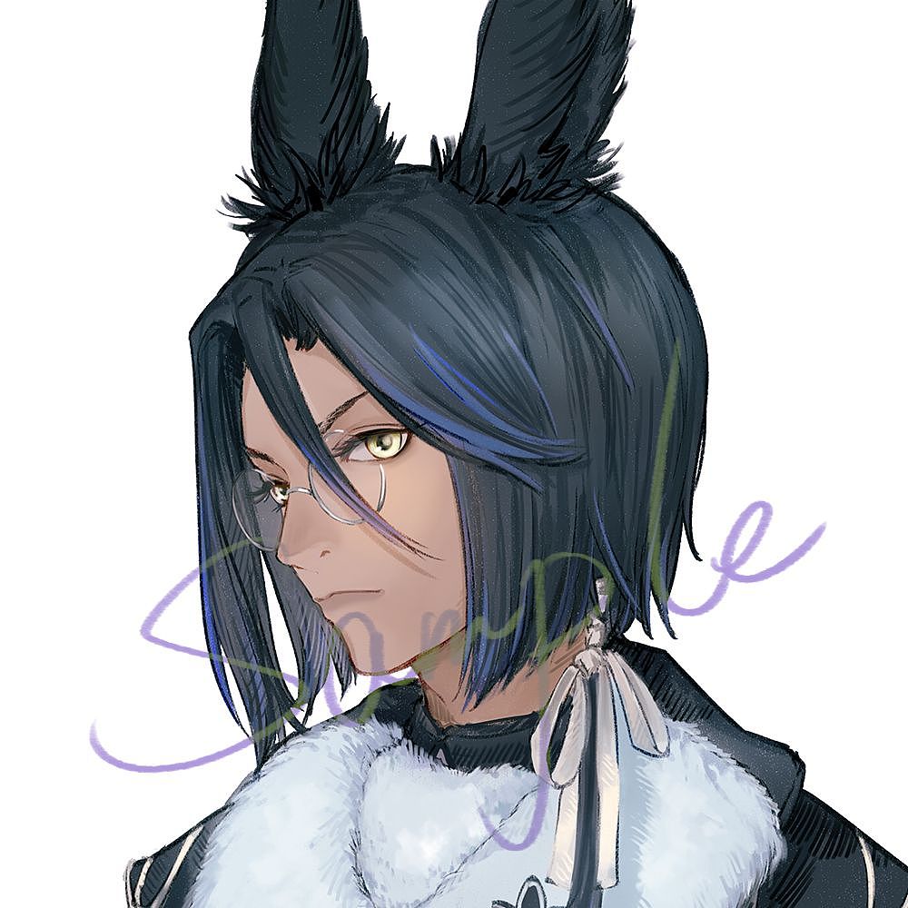 FF14 头像稿