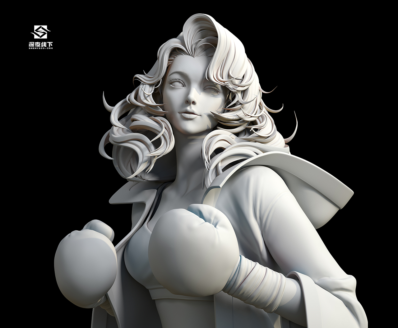 【深夜学院】山东线下班学员LWJ半身像作品