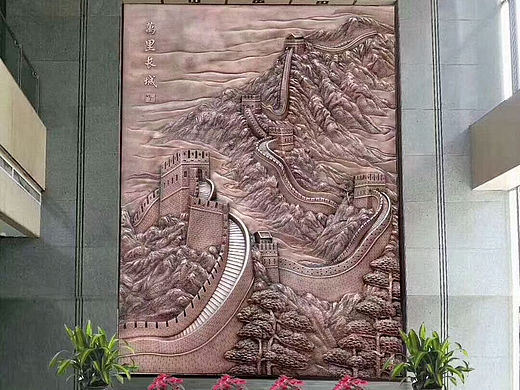 政府机关单位办公大厅浮雕设计公司
