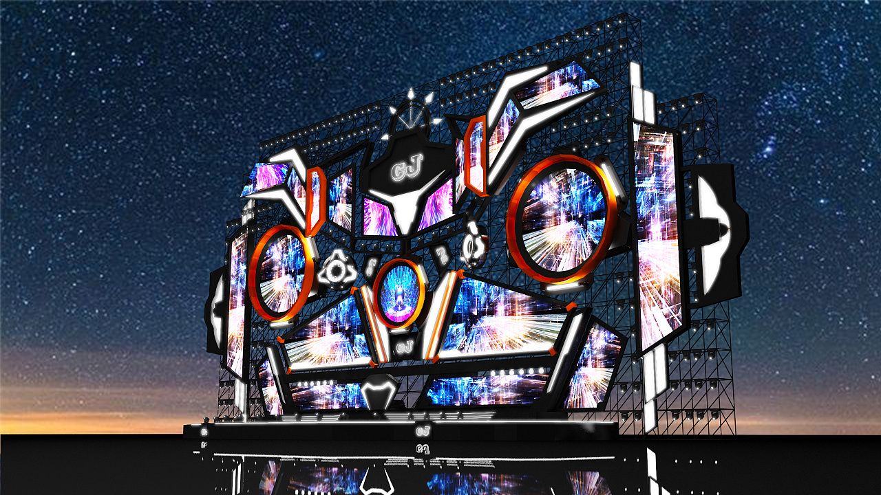 新年无聊临摹大神作品|空间|舞台美术|舞美cc - 临摹作品 - 站酷